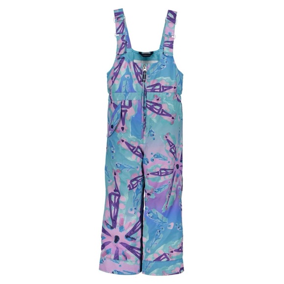 Obermeyer Other - Obermeyer - little girls Snoverall print Insulated ski Bibs 
Snow winter pants 5